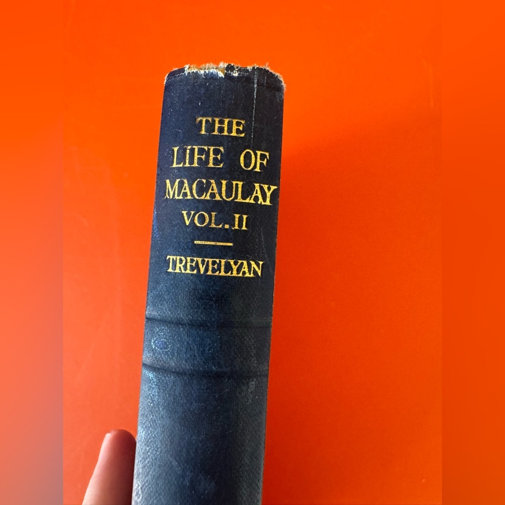 ANTIQUE BOOK Trevelyan